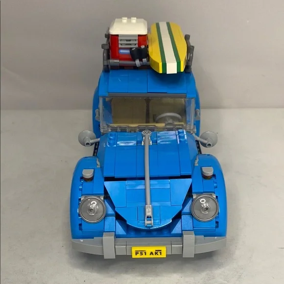 Lego Blue and Yellow Building Set with Surfboard - Picture 2 of 7